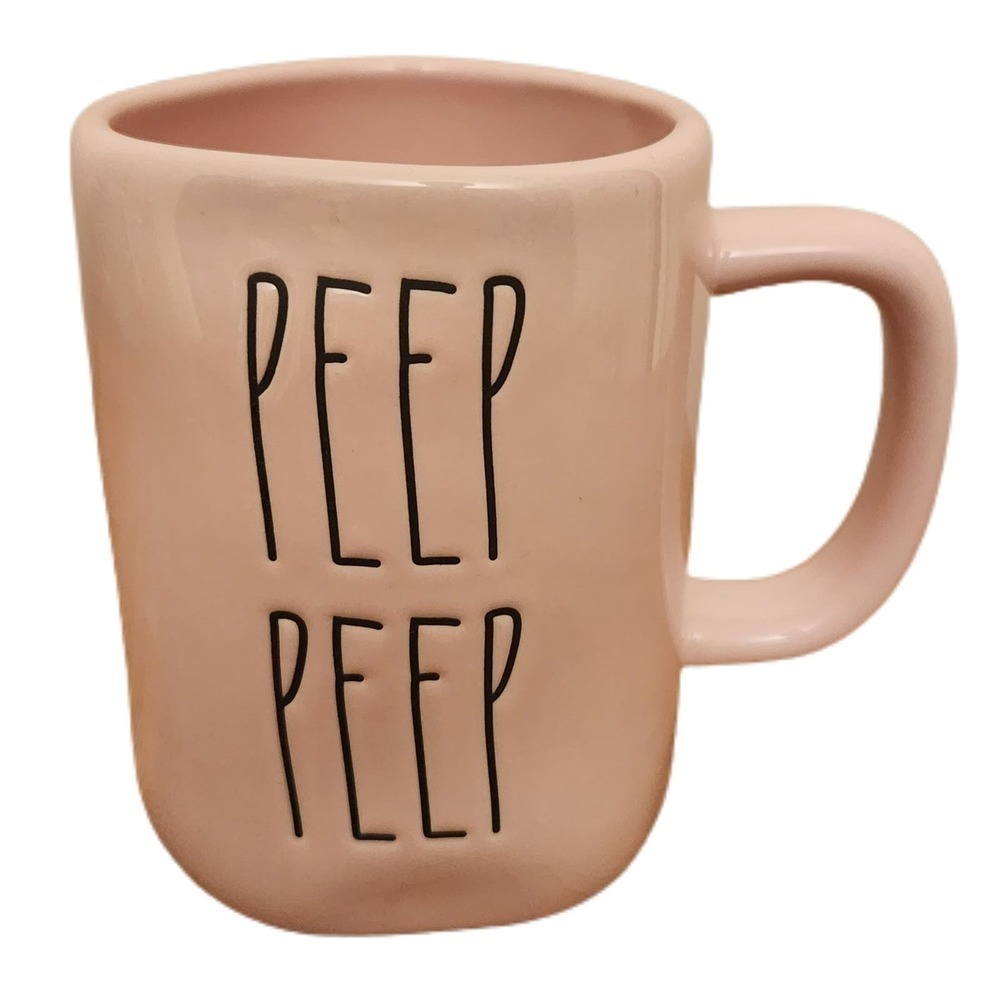 PEEP‎ PEEP Pink Easter 16oz Coffee Tea Mug Cup Decor Cute Rae Dunn Collectible
